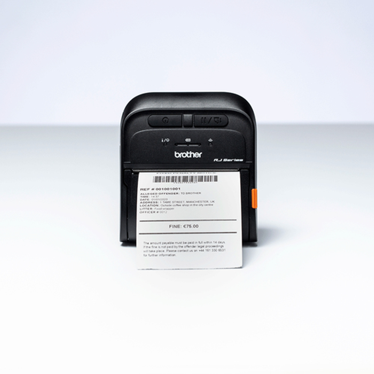Impresora TPV Brother térmica portátil RJ-3055WB RJ3055WBXX1 - vista 6
