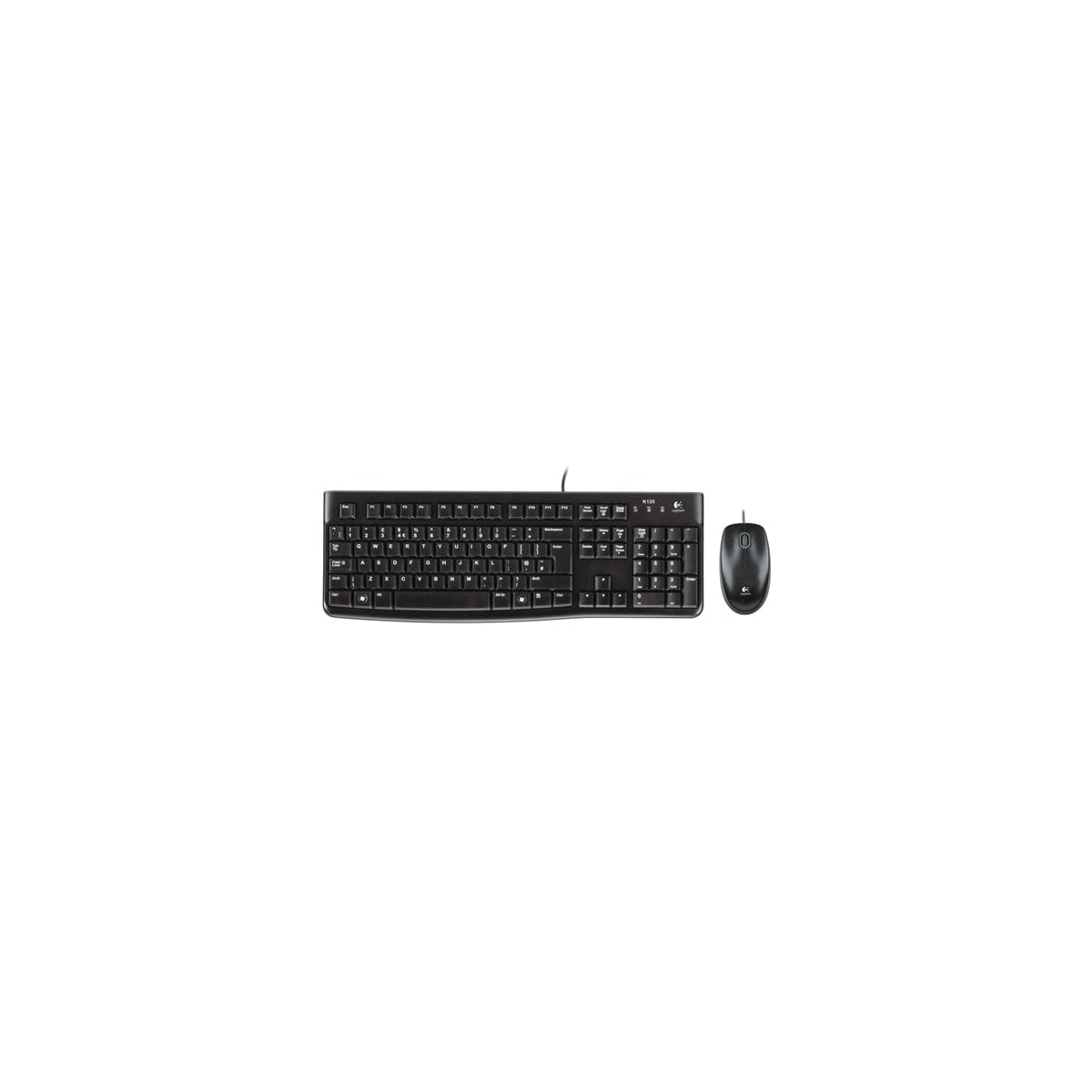 Kit teclado y ratón Logitech MK120 USB español negro, vista 2