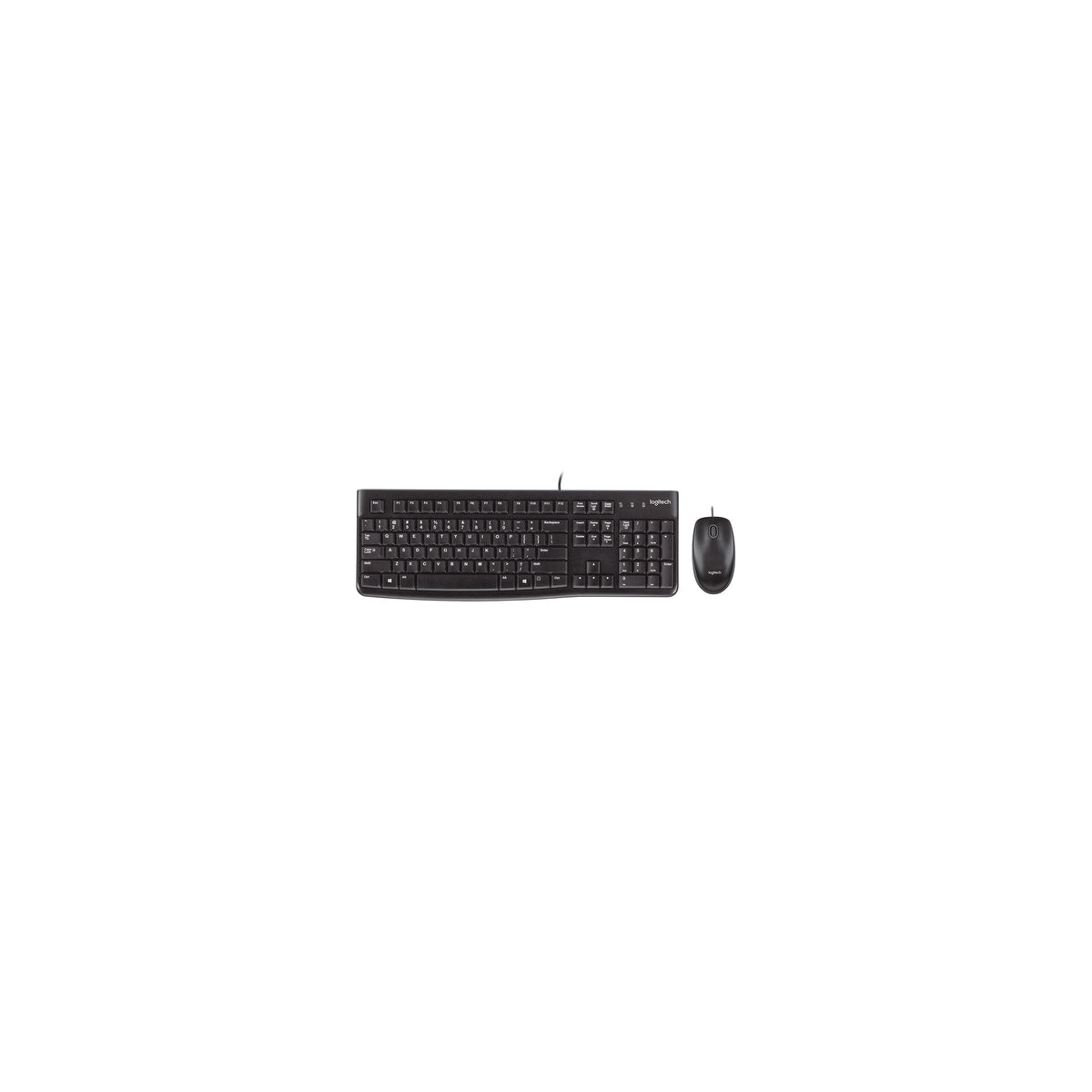 Kit teclado y ratón Logitech MK120 USB español negro, vista 3
