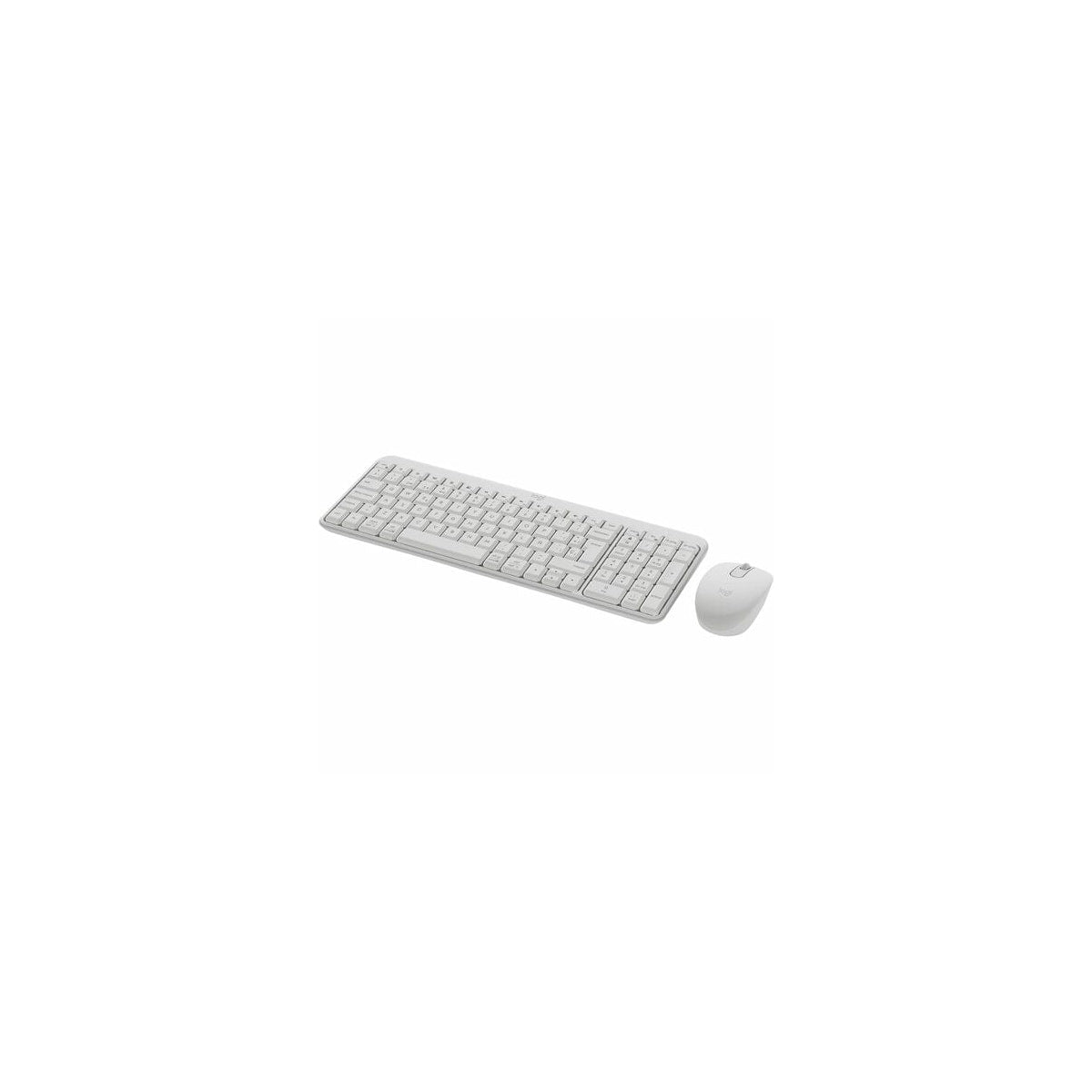 Kit teclado y ratón Logitech MK250 inalámbrico español blanco roto, vista 5