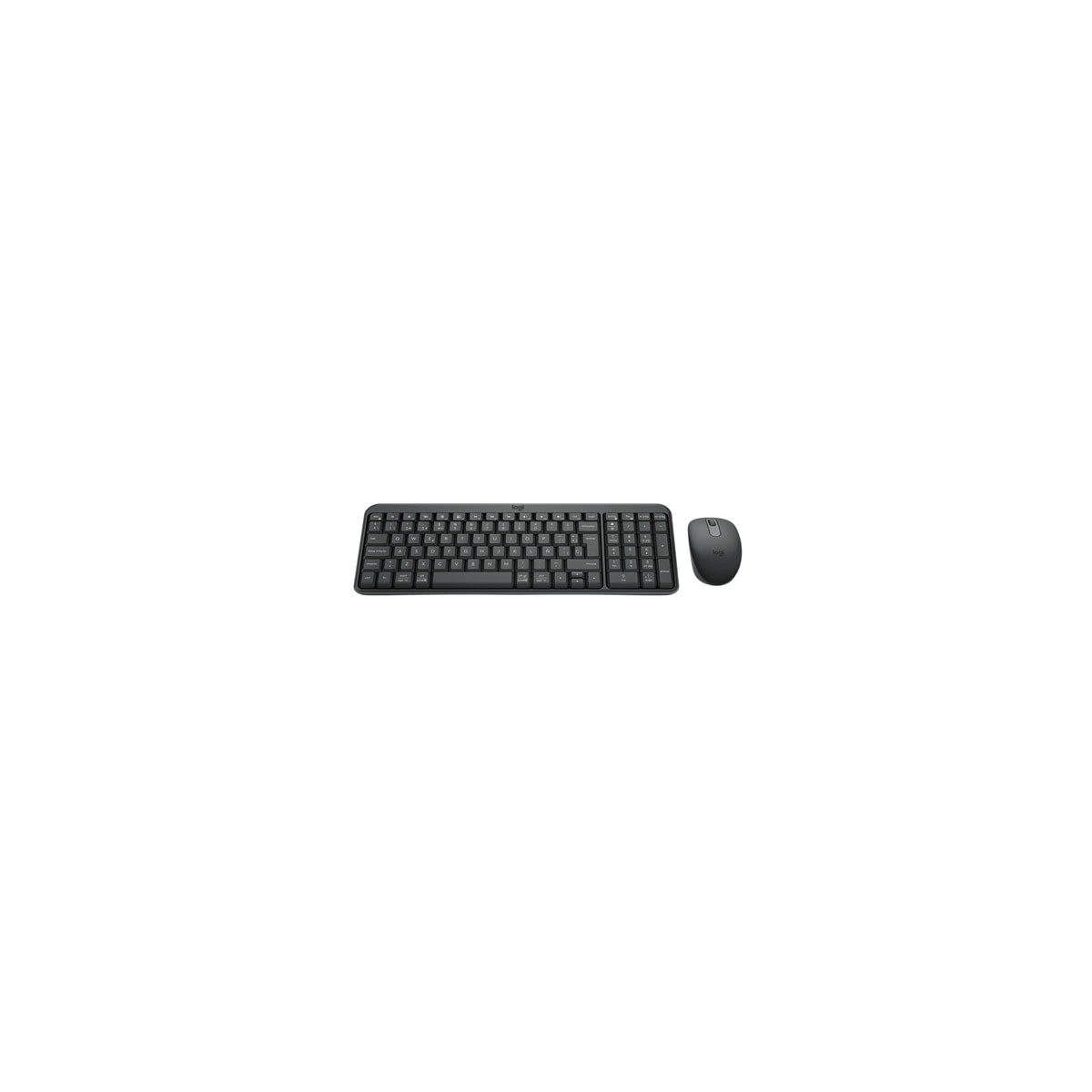 Kit teclado y ratón Logitech MK250 inalámbrico español grafito, vista 3
