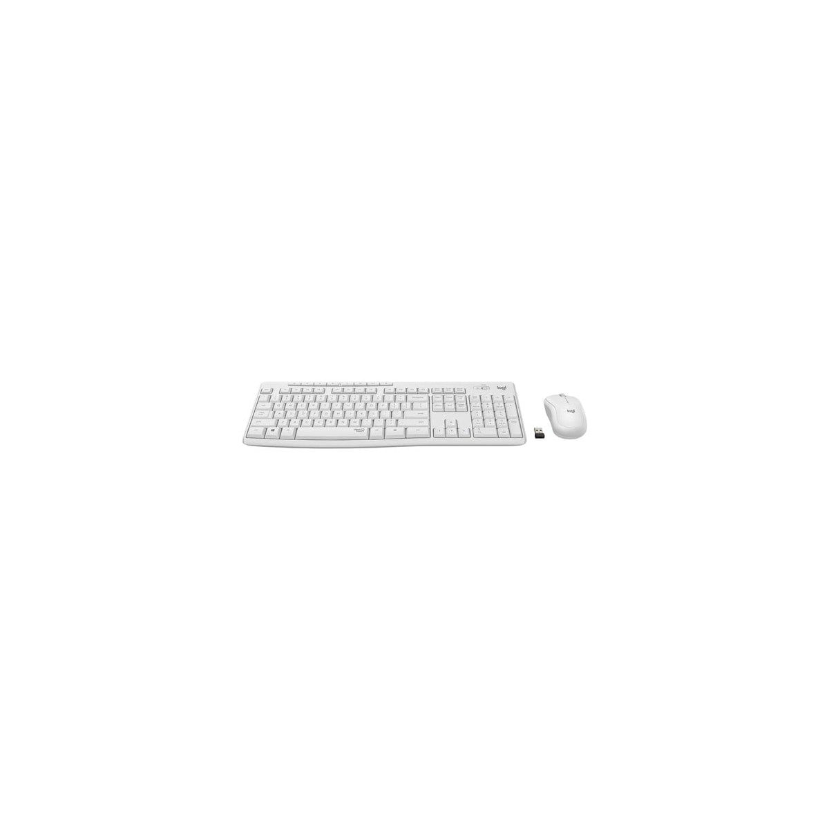 Kit teclado y ratón Logitech MK295 Silent español blanco roto, vista principal