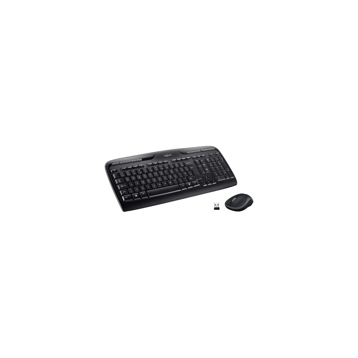 Kit teclado y ratón Logitech MK330 inalámbrico español negro, vista 3