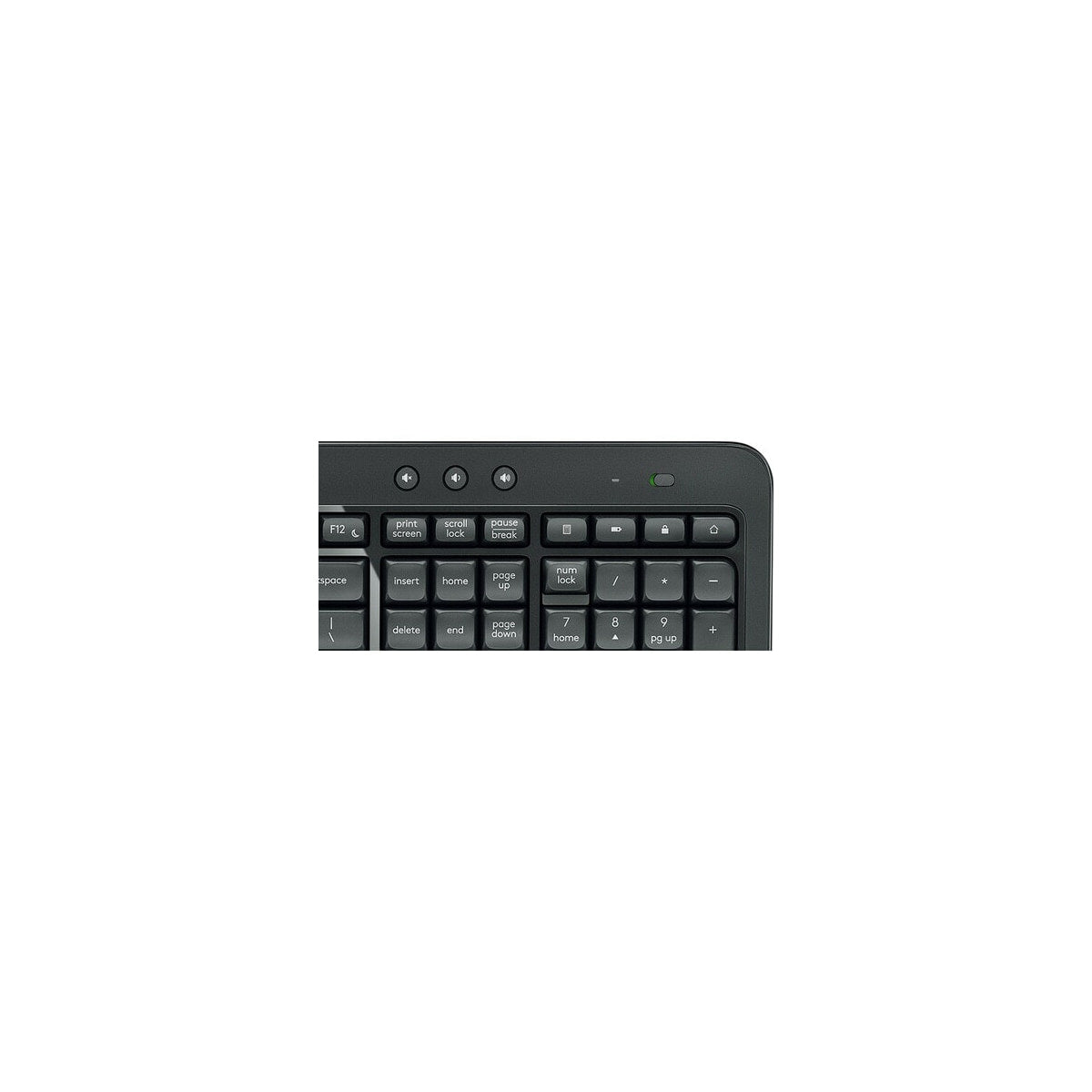 Kit teclado y ratón Logitech MK540 Advanced inalámbrico alemán negro, vista 5