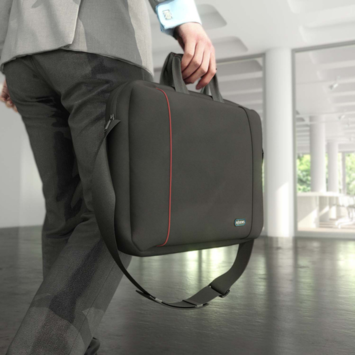 Maletín para portátil AISENS ASBG-BC023-BK 15,6" Negro - vista 6