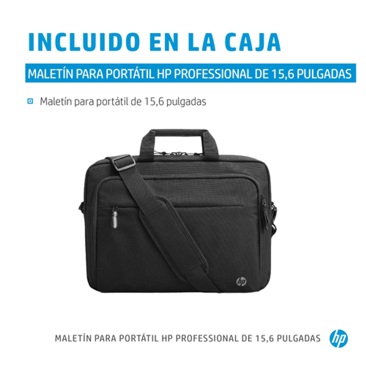 Maletín para portátil HP 500S7AA 15,6" Negro - vista 12
