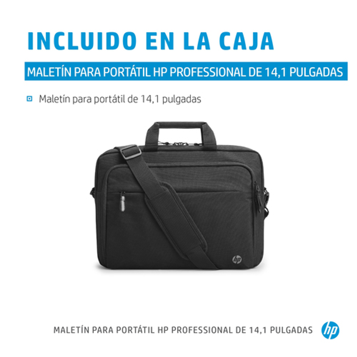 Maletín para portátil HP 500S8AA 14,1" Negro - vista 10