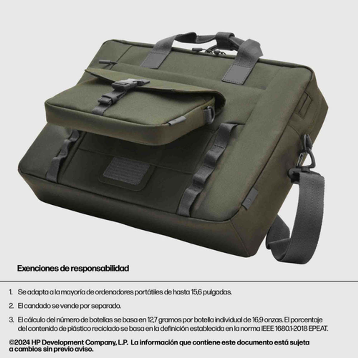 Maletín para portátil HP 9J4C2AA 15,6" Multicolor - vista 6