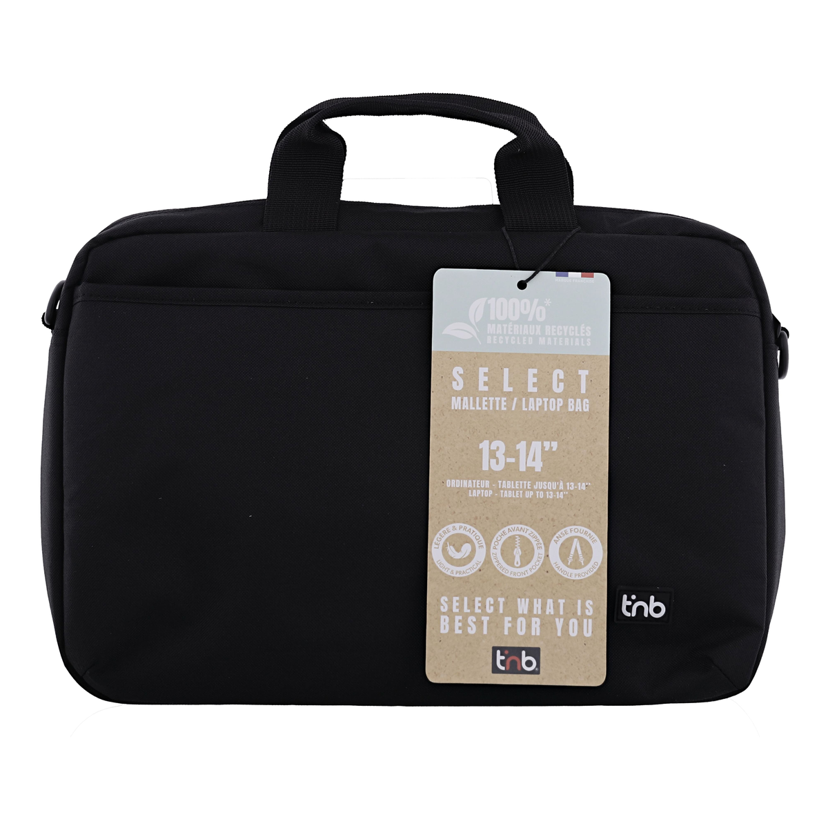 Maletín para portátil TNB NBSELECT14 14" Negro