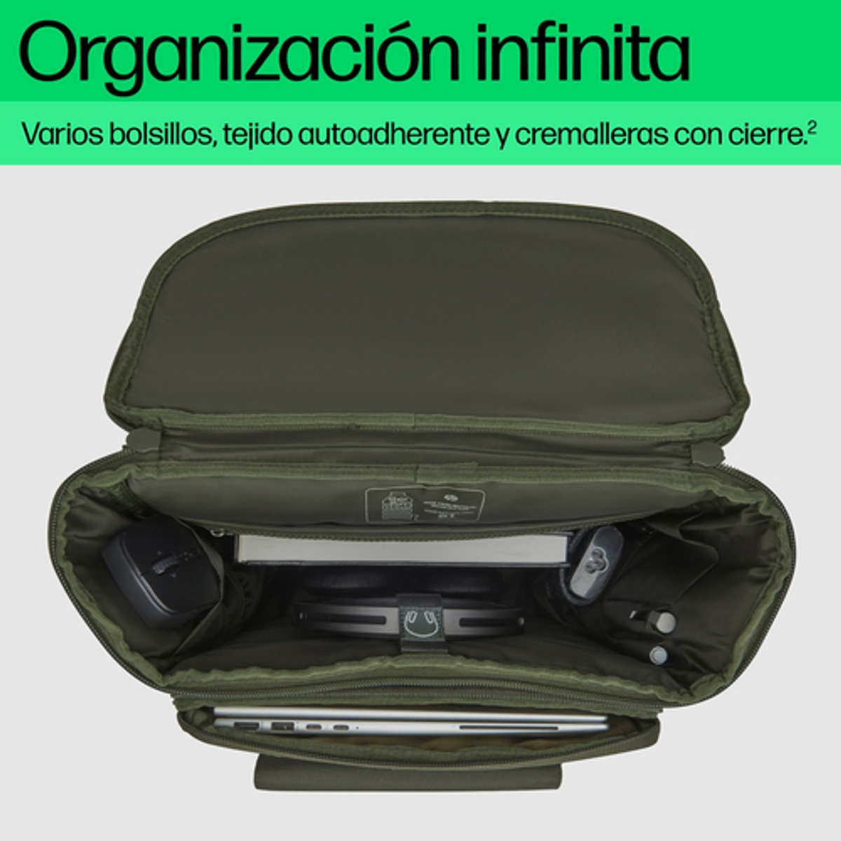 Mochila para portátil HP 9J4C1AA 15,6" Multicolor - vista 6