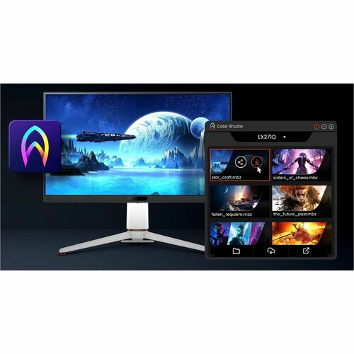 Monitor BenQ EX271U EX271U vista 4