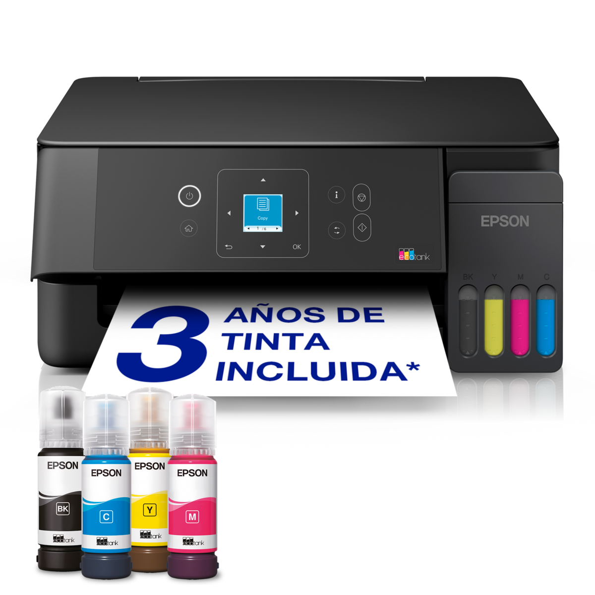 Impresora multifunción Epson EcoTank ET-2920 Inyección de tinta Color