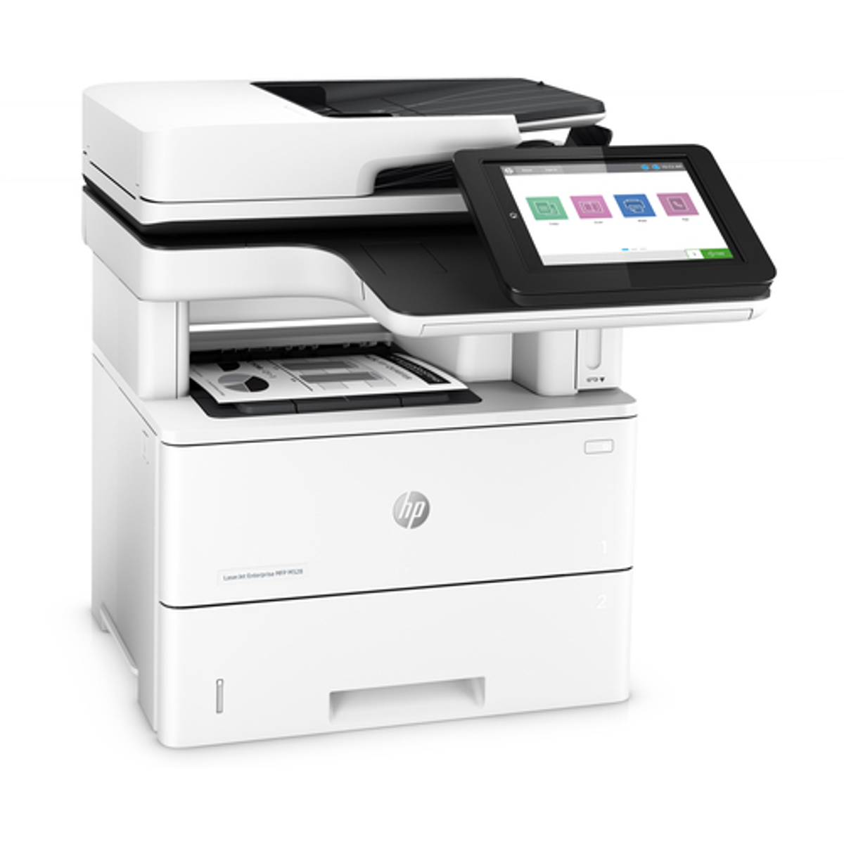Impresora multifunción HP LaserJet Enterprise M528f Monocromo - vista 3