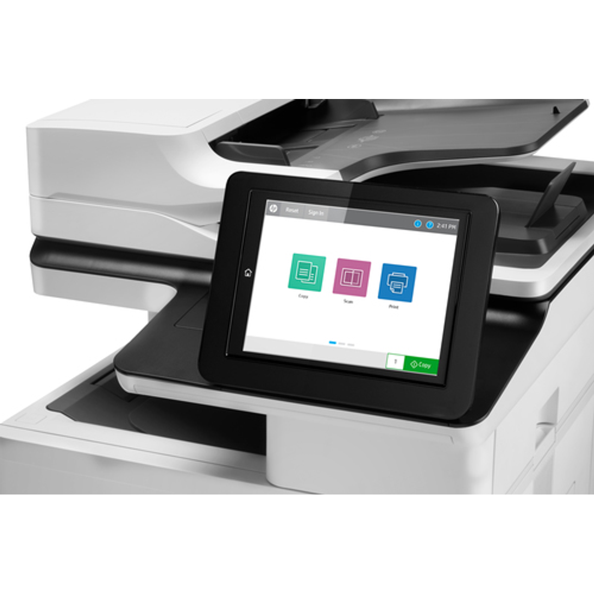 Impresora multifunción HP LaserJet Enterprise M635fht Monocromo - vista 5