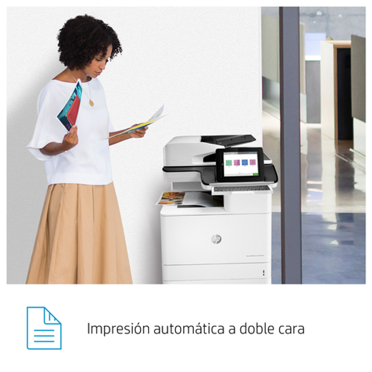 Impresora multifunción HP M776z Láser Color A3 - vista 12
