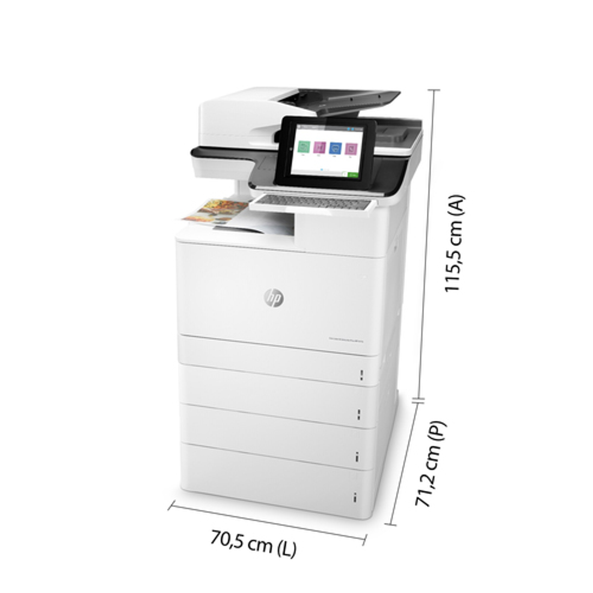 Impresora multifunción HP M776z Láser Color A3 - vista 13