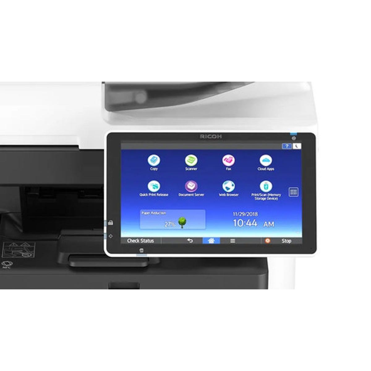 Impresora multifunción Ricoh 350F Láser Monocromo - vista 5