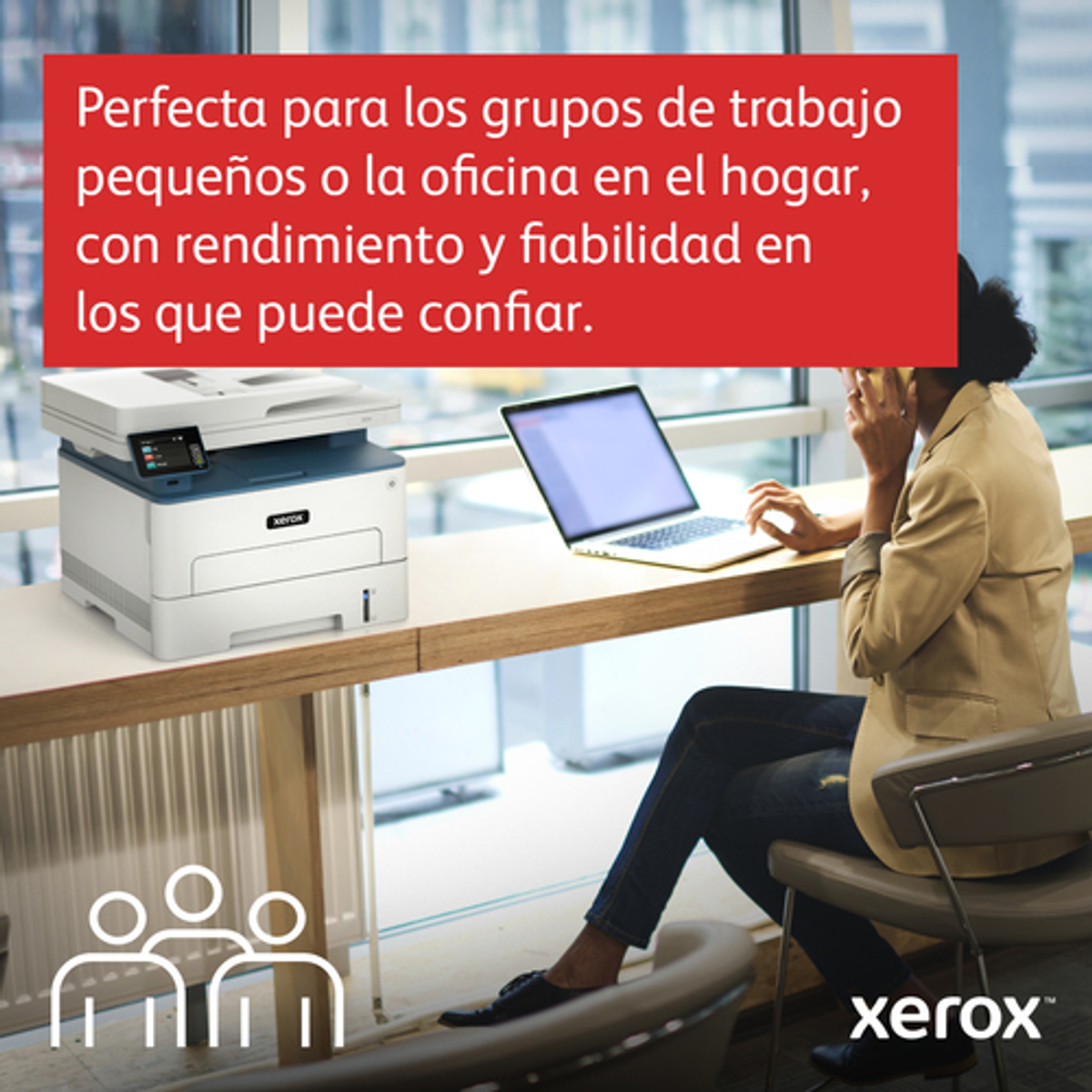 Impresora multifunción Xerox B235V_DNI Láser Monocromo - vista 10