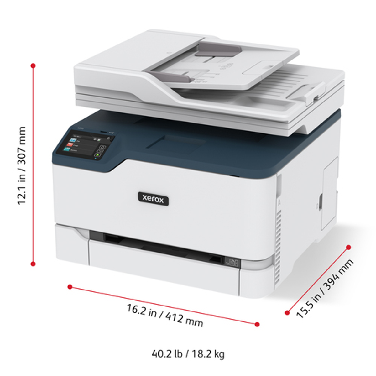 Impresora multifunción Xerox C235V_DNI Láser Color - vista 6