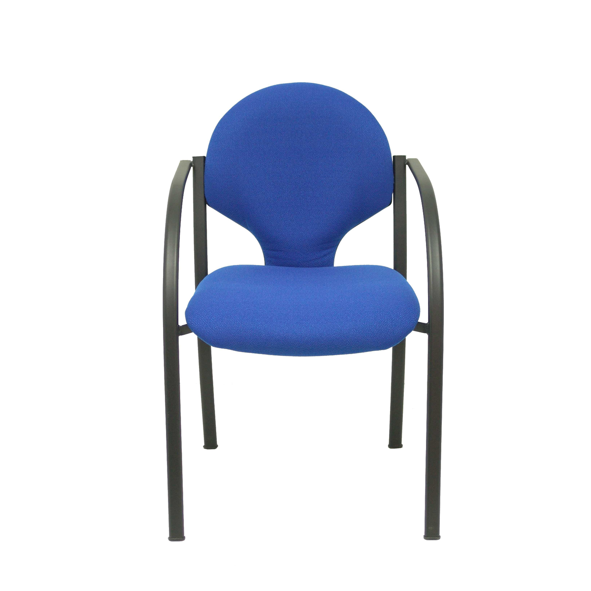 Pack de sillas Piqueras y Crespo Hellin Bali - Chasis negro · Pack 2 - Azul