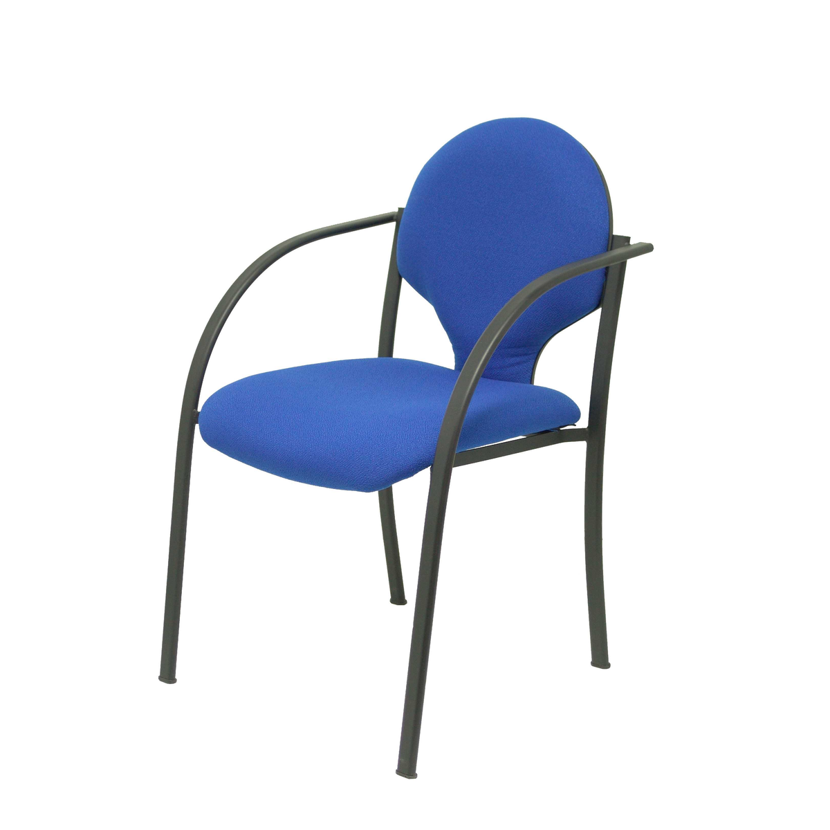 Pack de sillas Piqueras y Crespo Hellin Bali - Chasis negro · Pack 2 - Azul