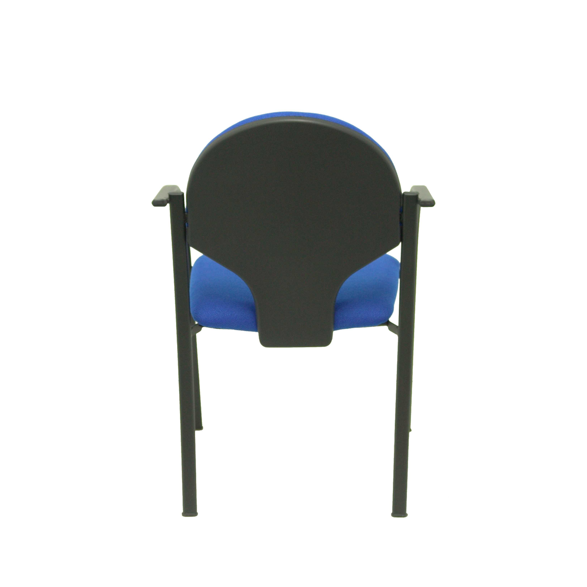 Pack de sillas Piqueras y Crespo Hellin Bali - Chasis negro · Pack 2 - Azul