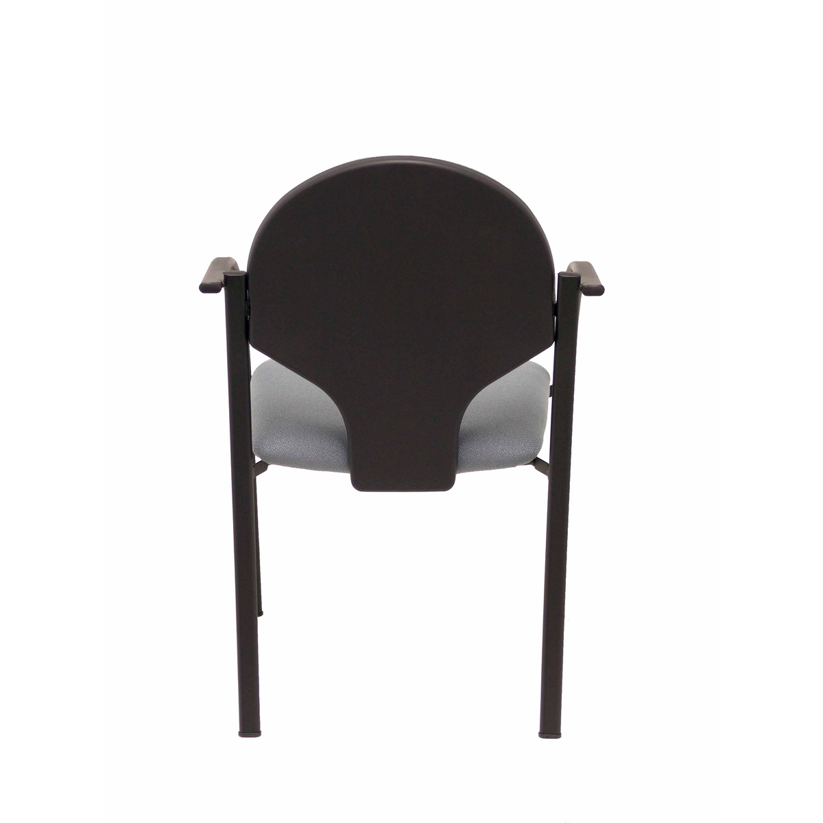 Pack de sillas Piqueras y Crespo Hellin Bali - Chasis negro · Pack 2 - Gris