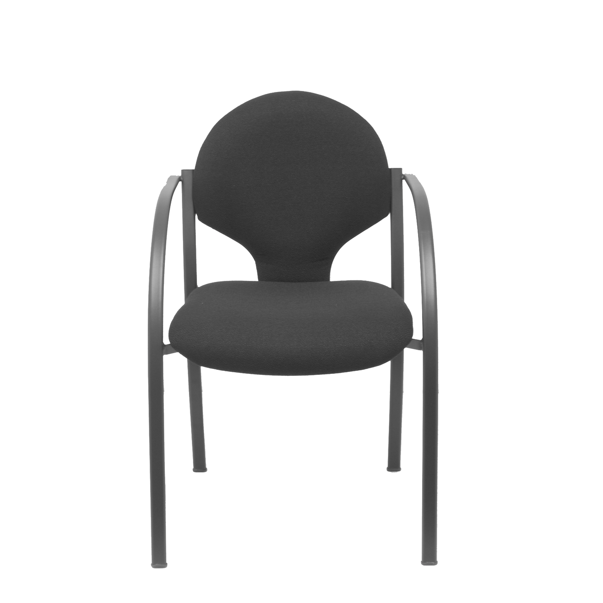 Pack de sillas Piqueras y Crespo Hellin Bali - Chasis negro · Pack 2 - Negro