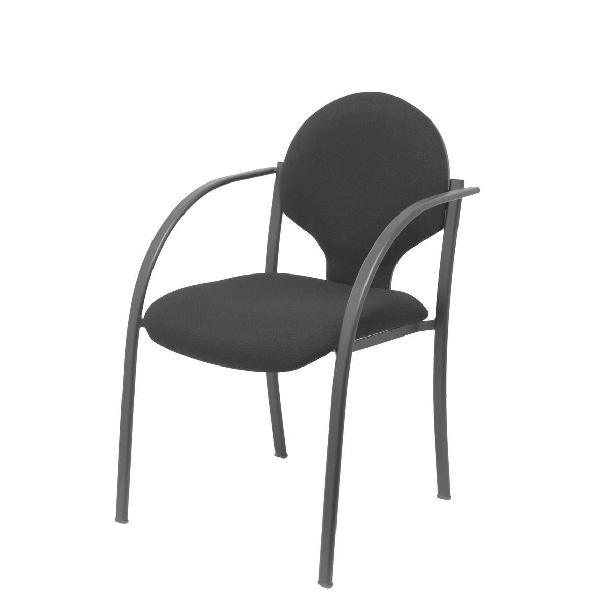 Pack de sillas Piqueras y Crespo Hellin Bali - Chasis negro · Pack 2 - Negro
