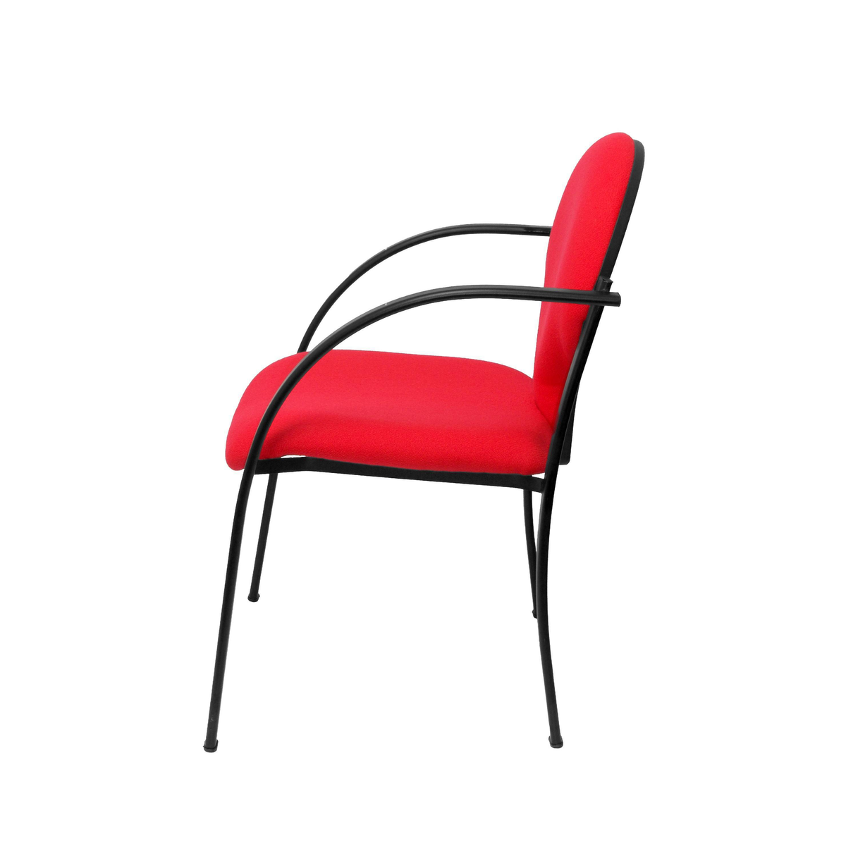 Pack de sillas Piqueras y Crespo Hellin Bali - Chasis negro · Pack 2 - Rojo