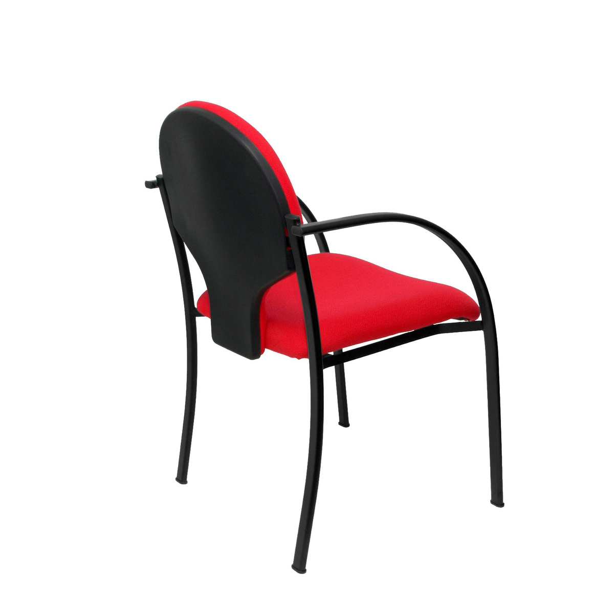 Pack de sillas Piqueras y Crespo Hellin Bali - Chasis negro · Pack 2 - Rojo