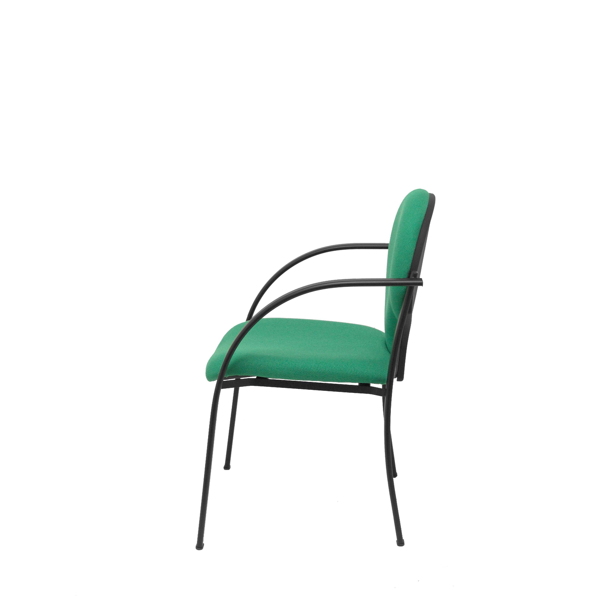 Pack de sillas Piqueras y Crespo Hellin Bali - Chasis negro · Pack 2 - Verde Esmeralda