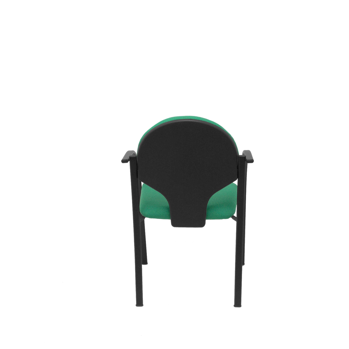 Pack de sillas Piqueras y Crespo Hellin Bali - Chasis negro · Pack 2 - Verde Esmeralda