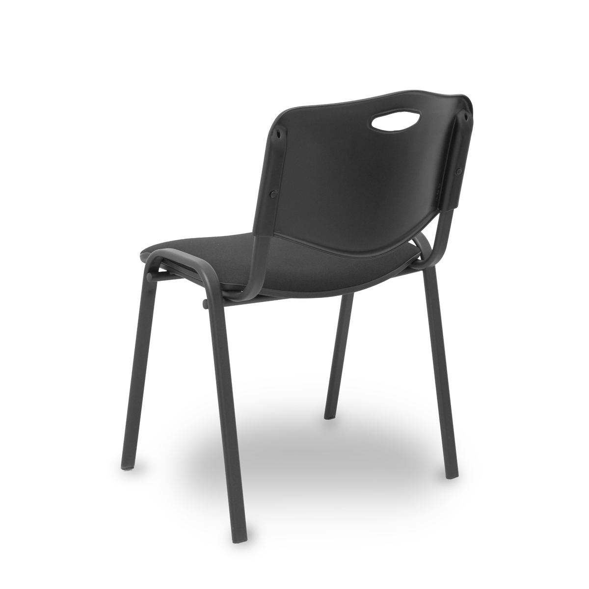 Pack de sillas Piqueras y Crespo Iso Mix Aran + Pvc - Pack 4 - Negro