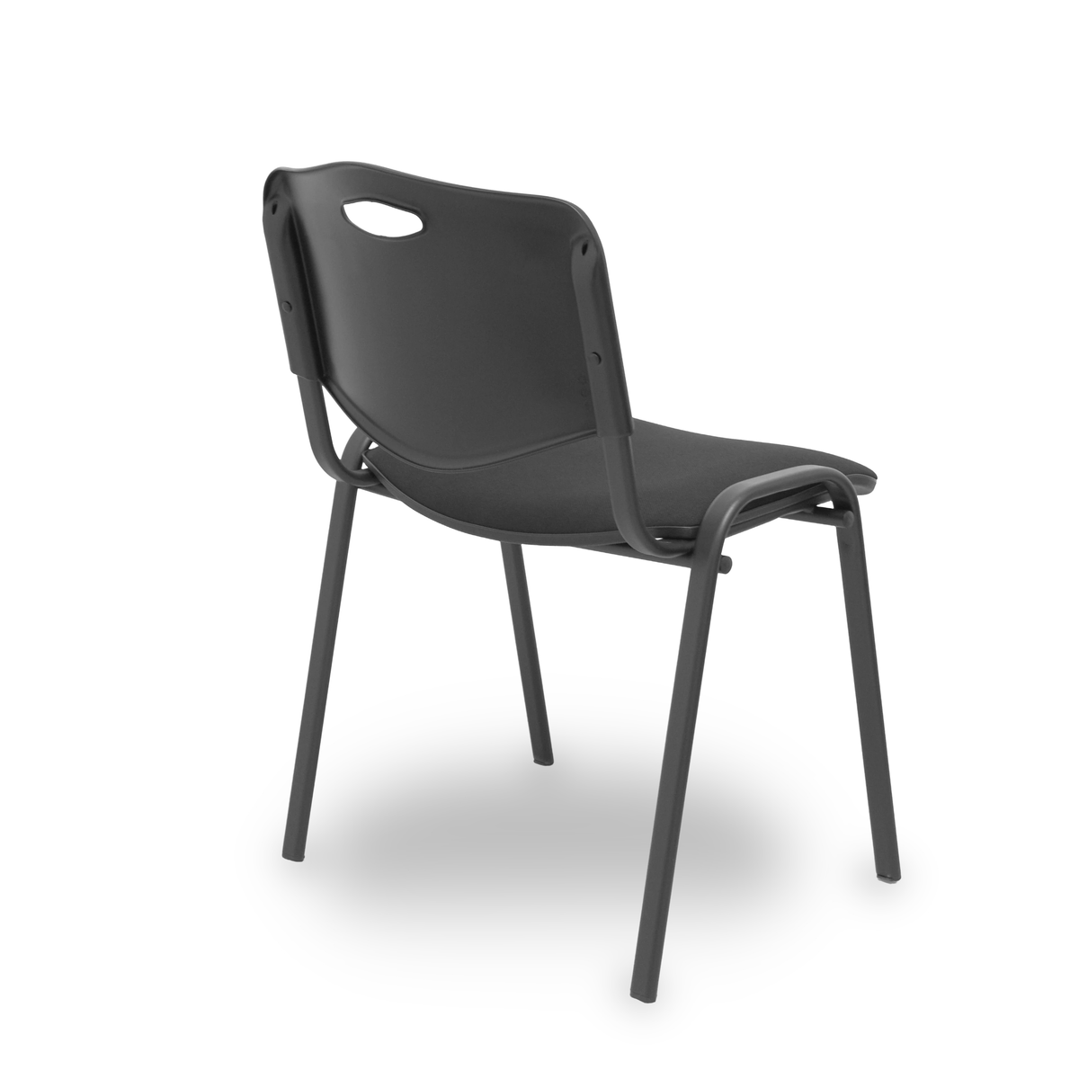 Pack de sillas Piqueras y Crespo Iso Mix Aran + Pvc - Pack 4 - Negro