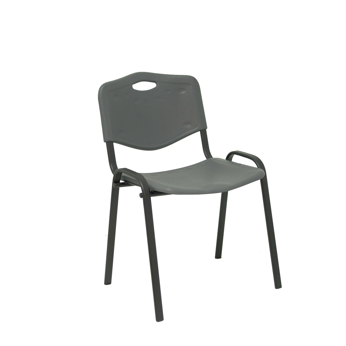 Pack de sillas Piqueras y Crespo Iso Pvc - Pack 4 - Gris