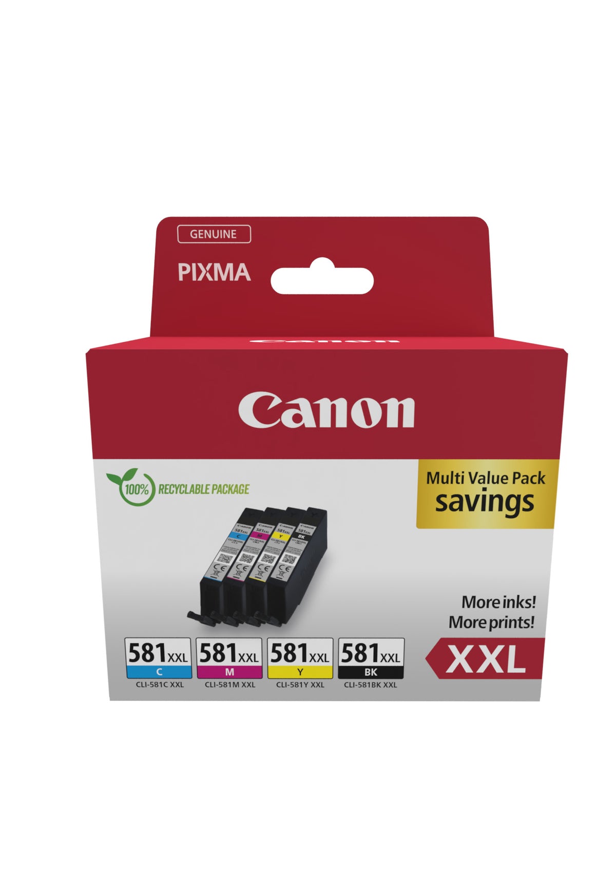 Pack tinta Canon 1998C007 original
