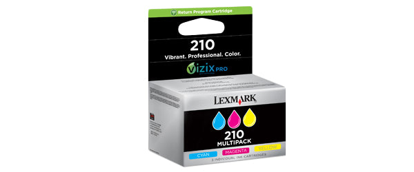 Pack tinta Lexmark 14L0268E original