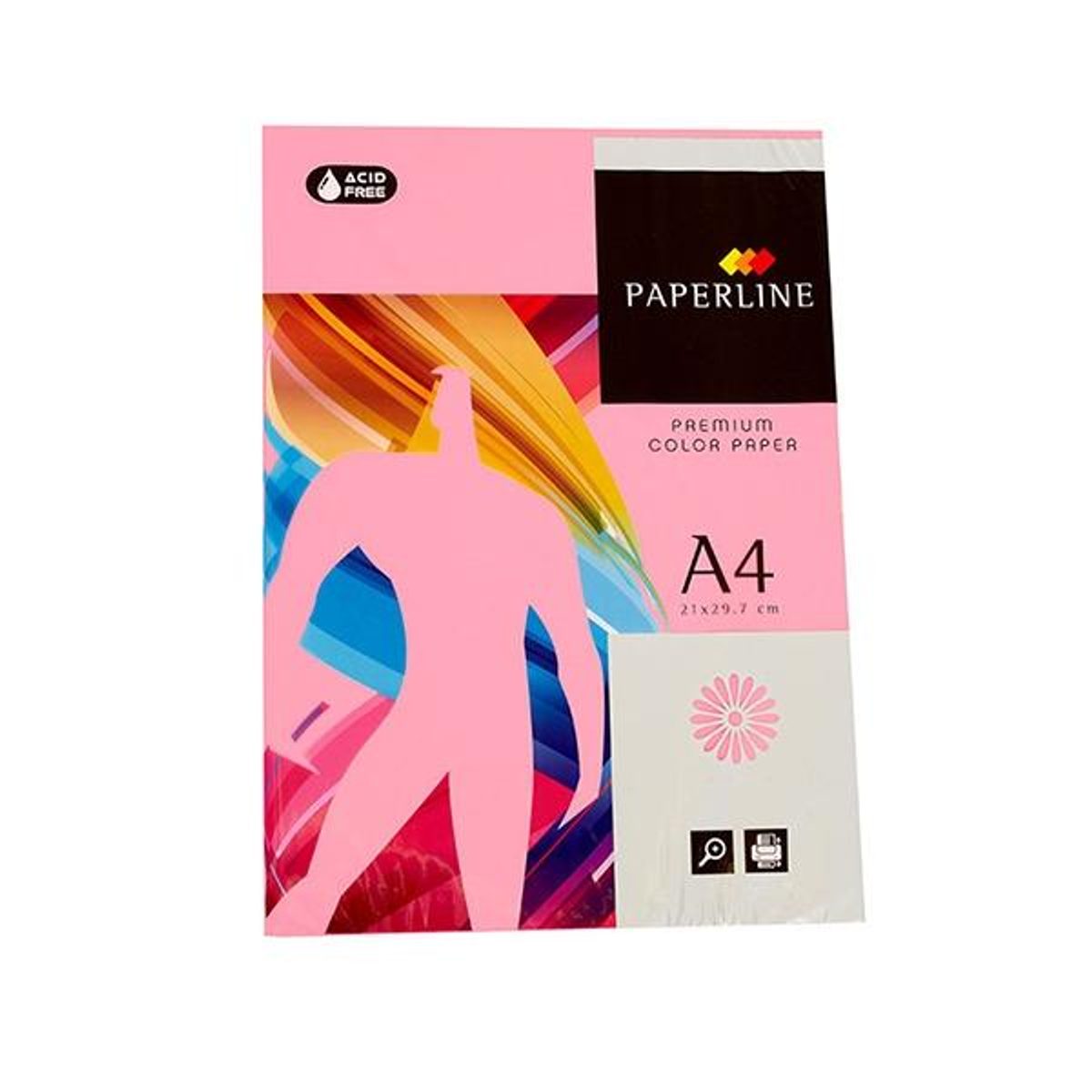 Papel de color Fabrisa Paq.500h 80g A4 Rosa