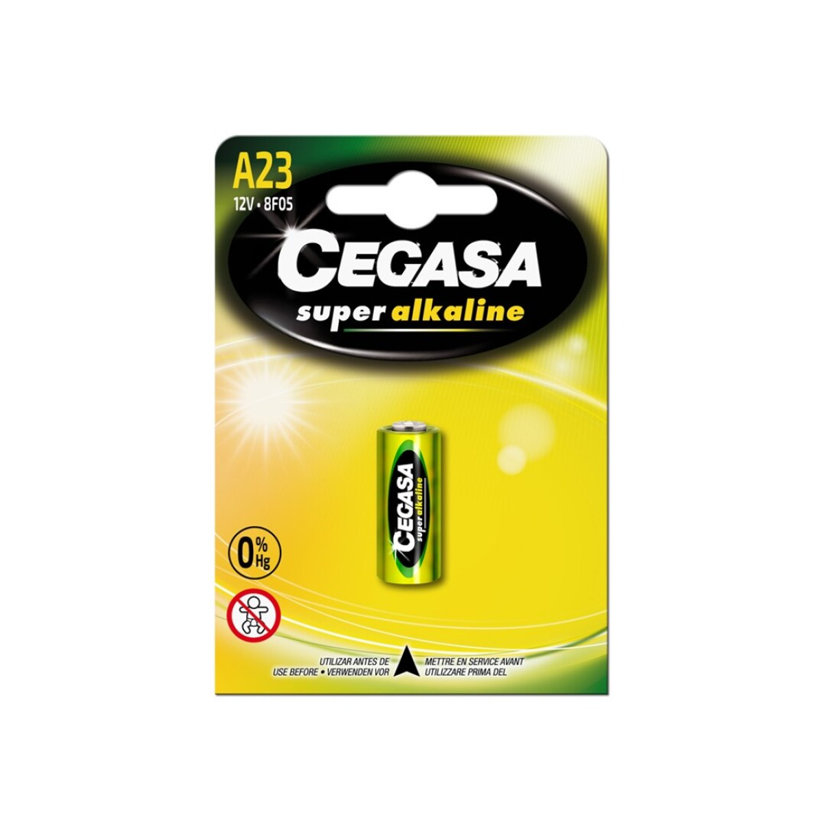 Pila Cegasa Super Alc. 8F05 (A23)