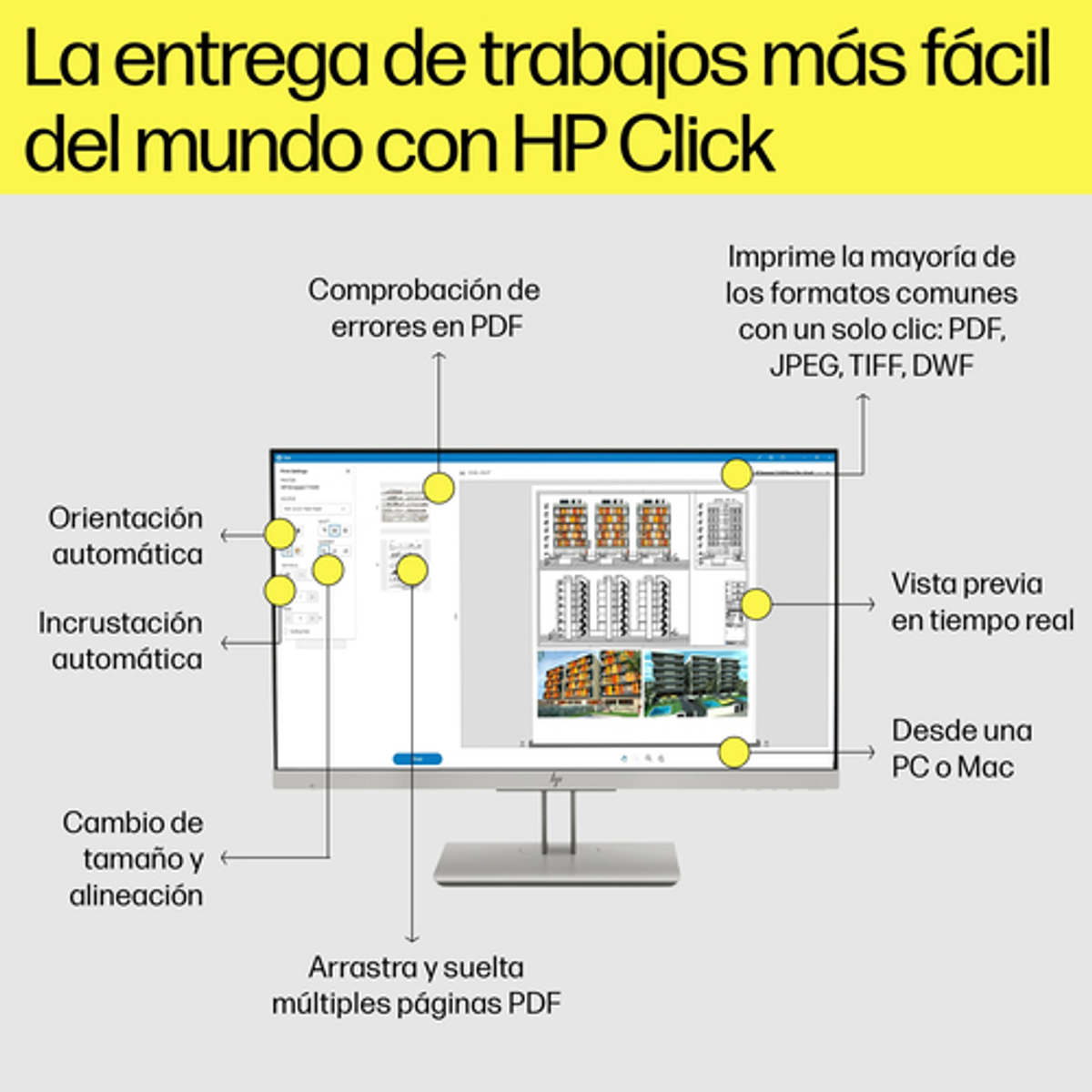 Plotter HP DesignJet T1600 36" - vista 20