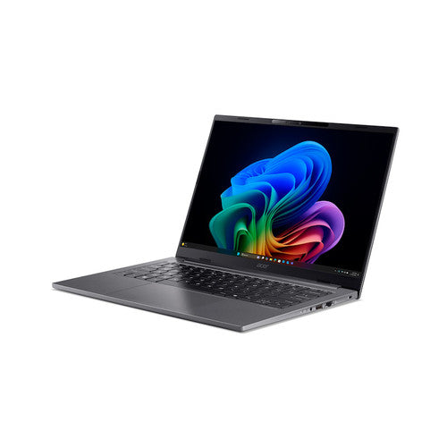 Portátil Acer TRAVELMATE X4 AI TMX414-51 Intel Core Ultra 5-226V 16 GB 512 GB SSD 14" Windows 11 Pro COPILOT+ vista lateral
