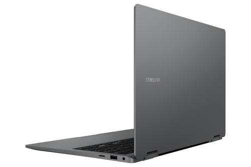 Portátil Samsung GALAXY BOOK5 360 Intel Core Ultra 5-120U 16 GB 512 GB SSD 15" Windows 11 Pro Táctil NP754QHA-KA1ES vista medidas