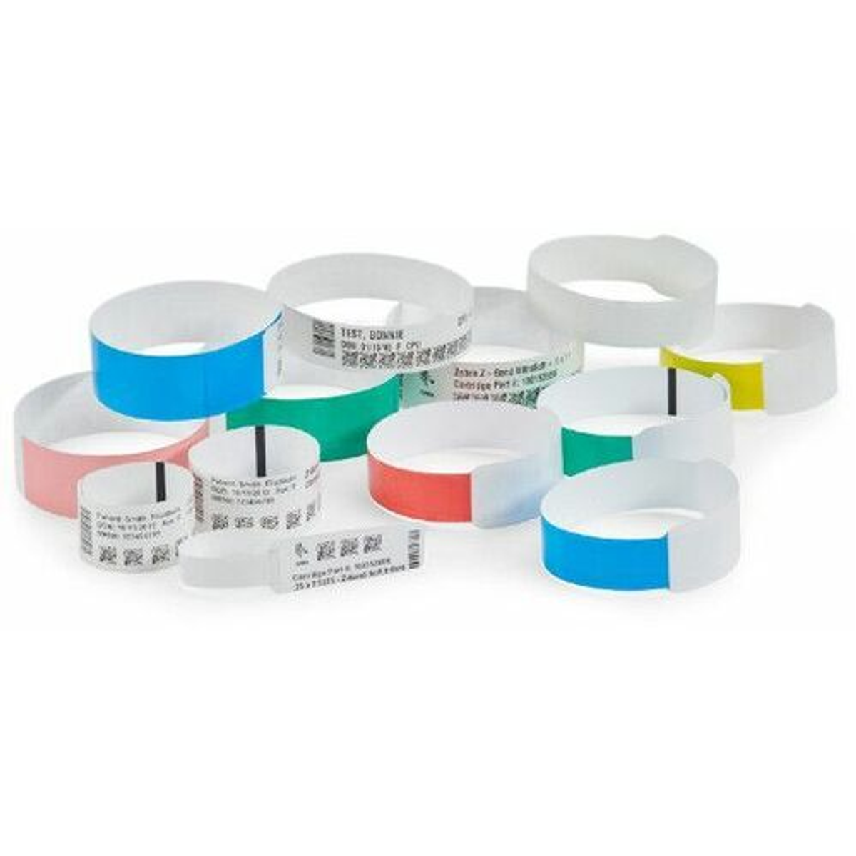 Pulseras de identificación Zebra Z-Band UltraSoft 25,4 × 279,4 mm 6 unidades 10043009K