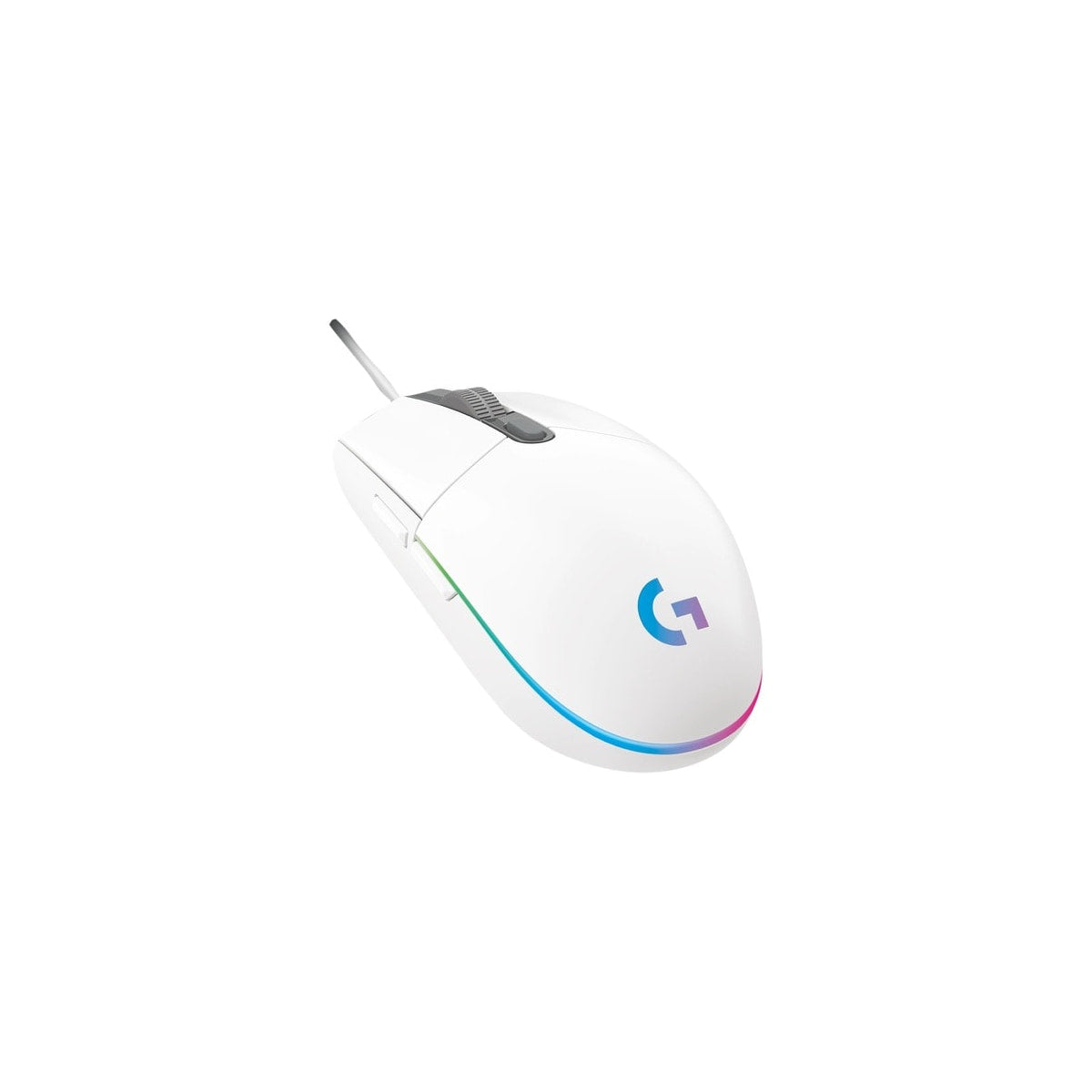 Ratón Logitech G203 LIGHTSYNC USB blanco, vista principal