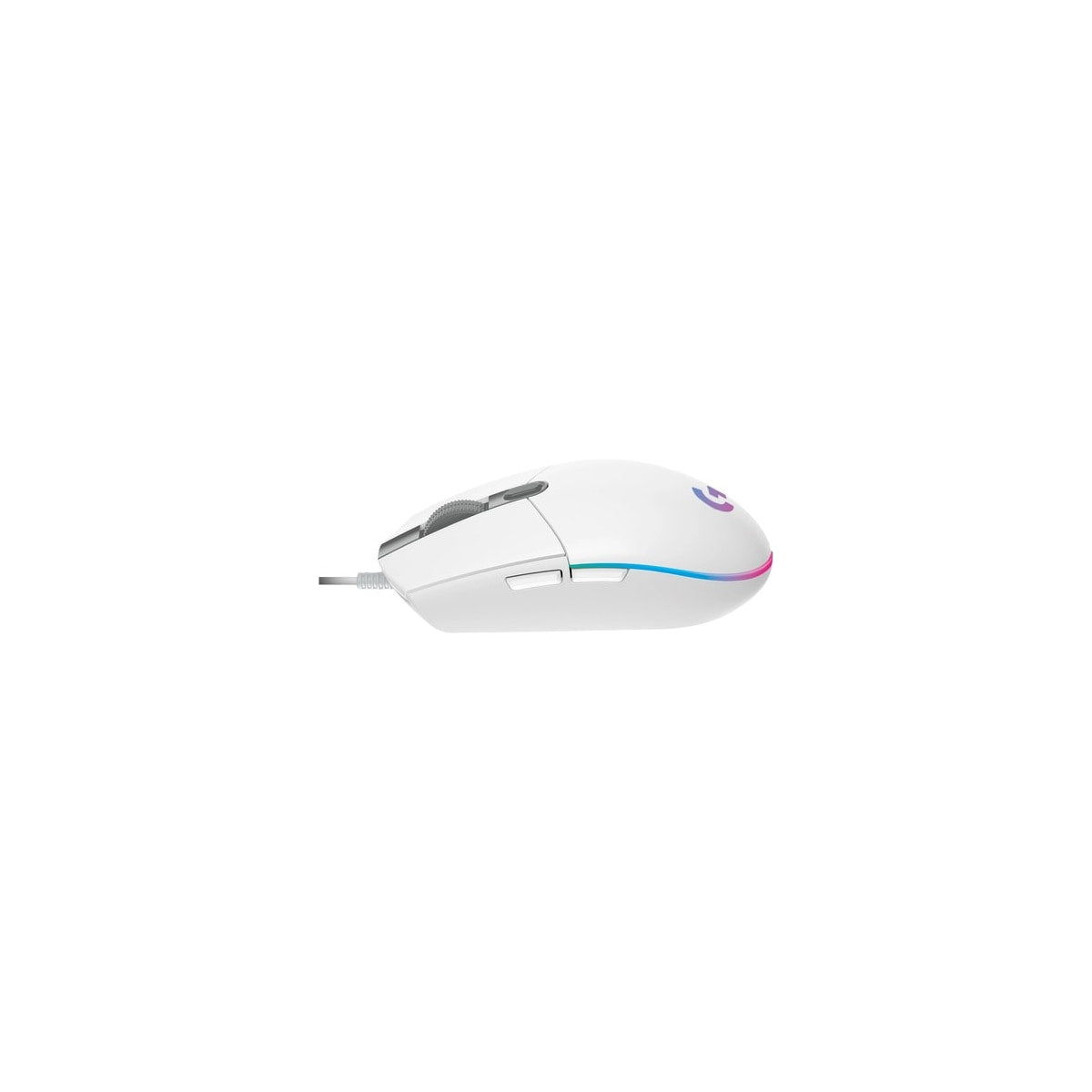 Ratón Logitech G203 LIGHTSYNC USB blanco, vista 4