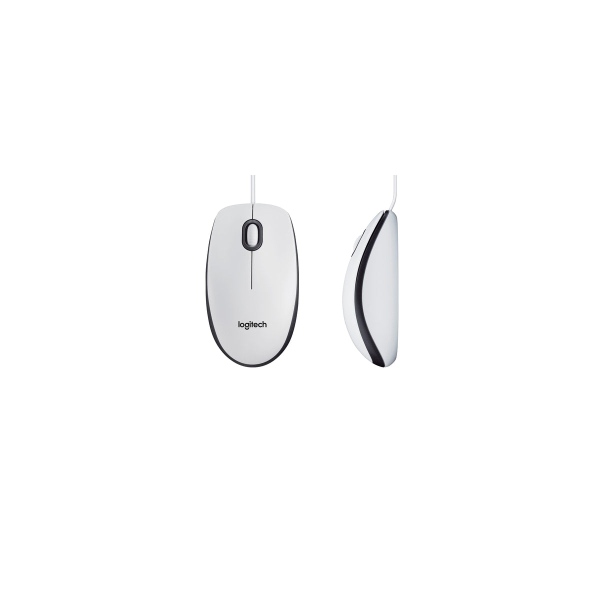 Ratón Logitech M100 blanco, vista 6
