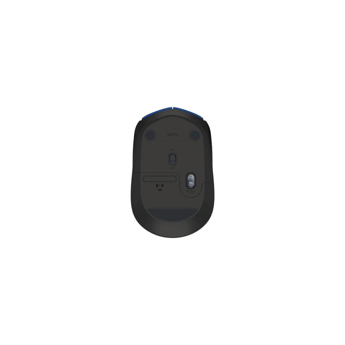 Ratón Logitech M171 inalámbrico azul, vista 5