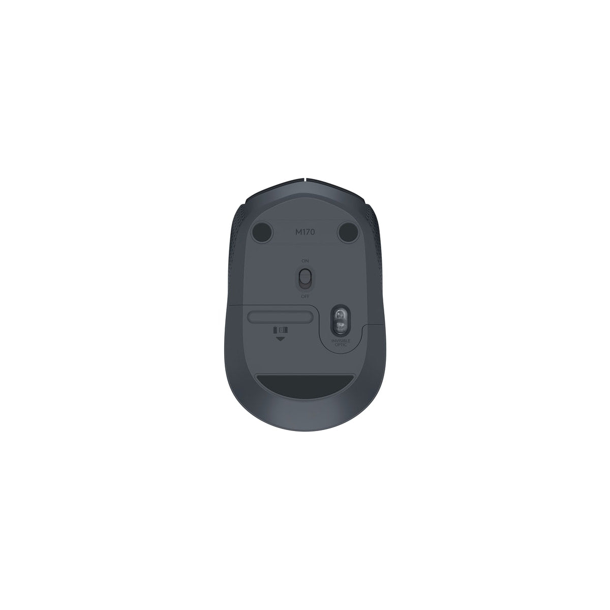 Ratón Logitech M171 inalámbrico negro, vista 2
