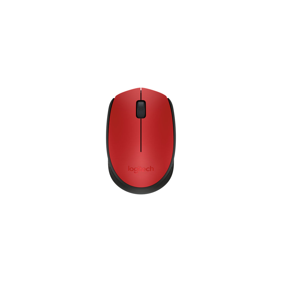 Ratón Logitech M171 inalámbrico rojo, vista 4